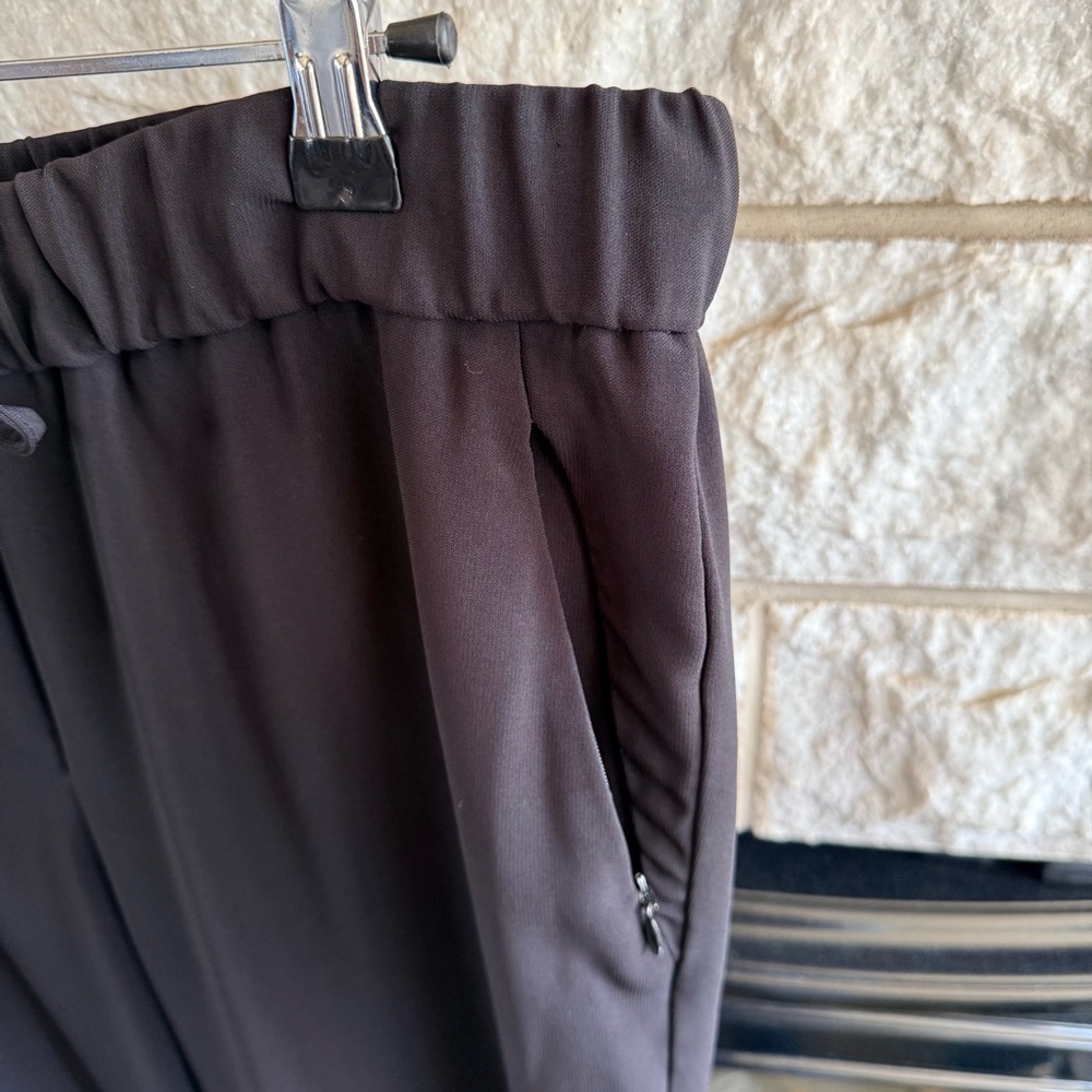 Chico's Elegant Black Drawstring Trousers Size 2 (Large 12) - Picture 5 of 7